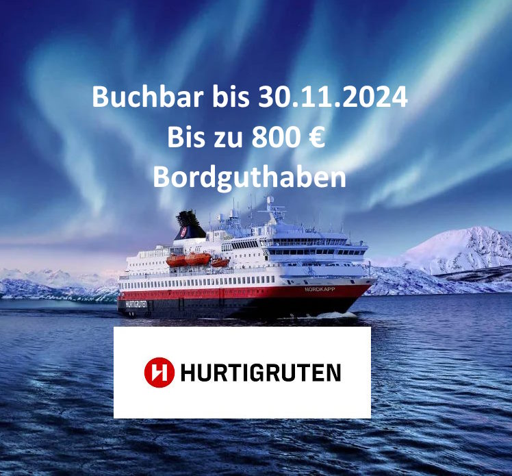 Hurtigruten: bordguthaben