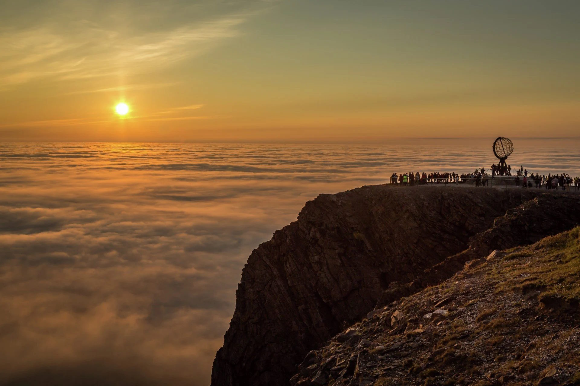 Hurtigruten: NordkapPlateauPostschiffrouteFotoHurtigruten 