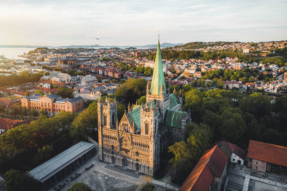 Havila: Norwegen Trondheim Dom   Nidarosdomen 