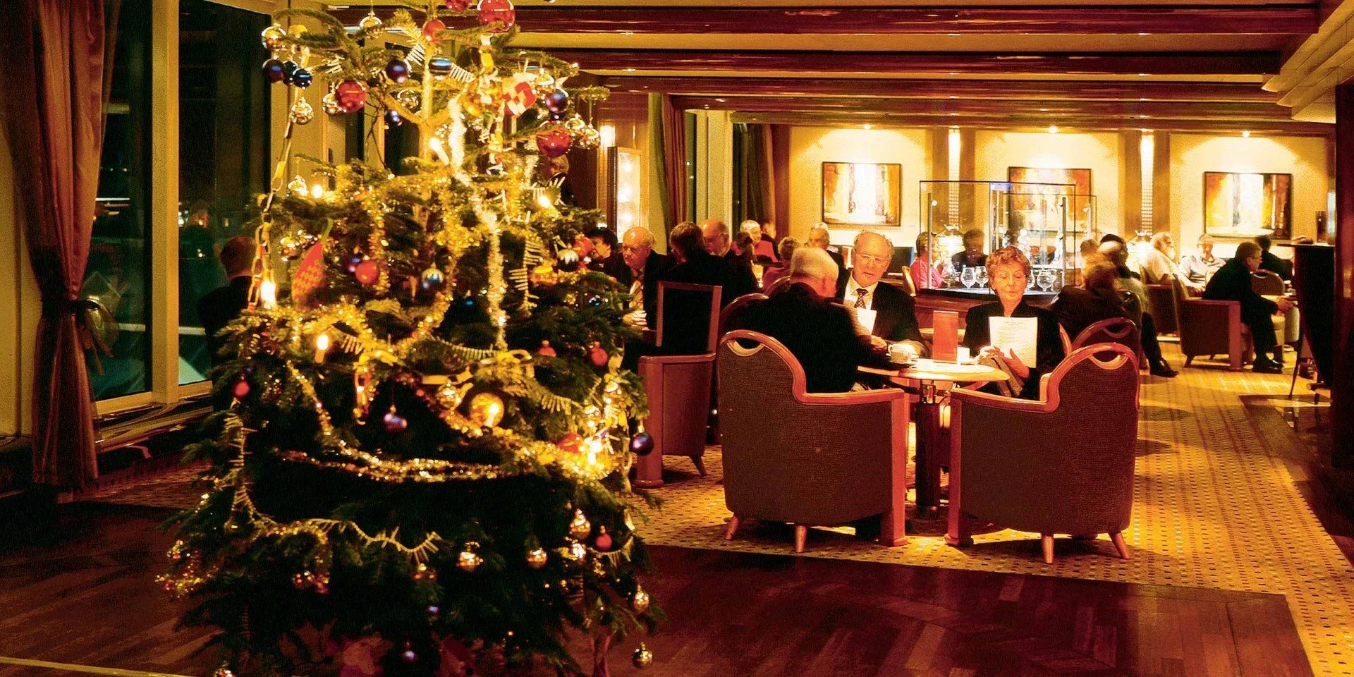 Hurtigruten: Weihnachten Hurtigrutenrestaurant